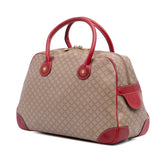 Macadam Coated Canvas Handbag